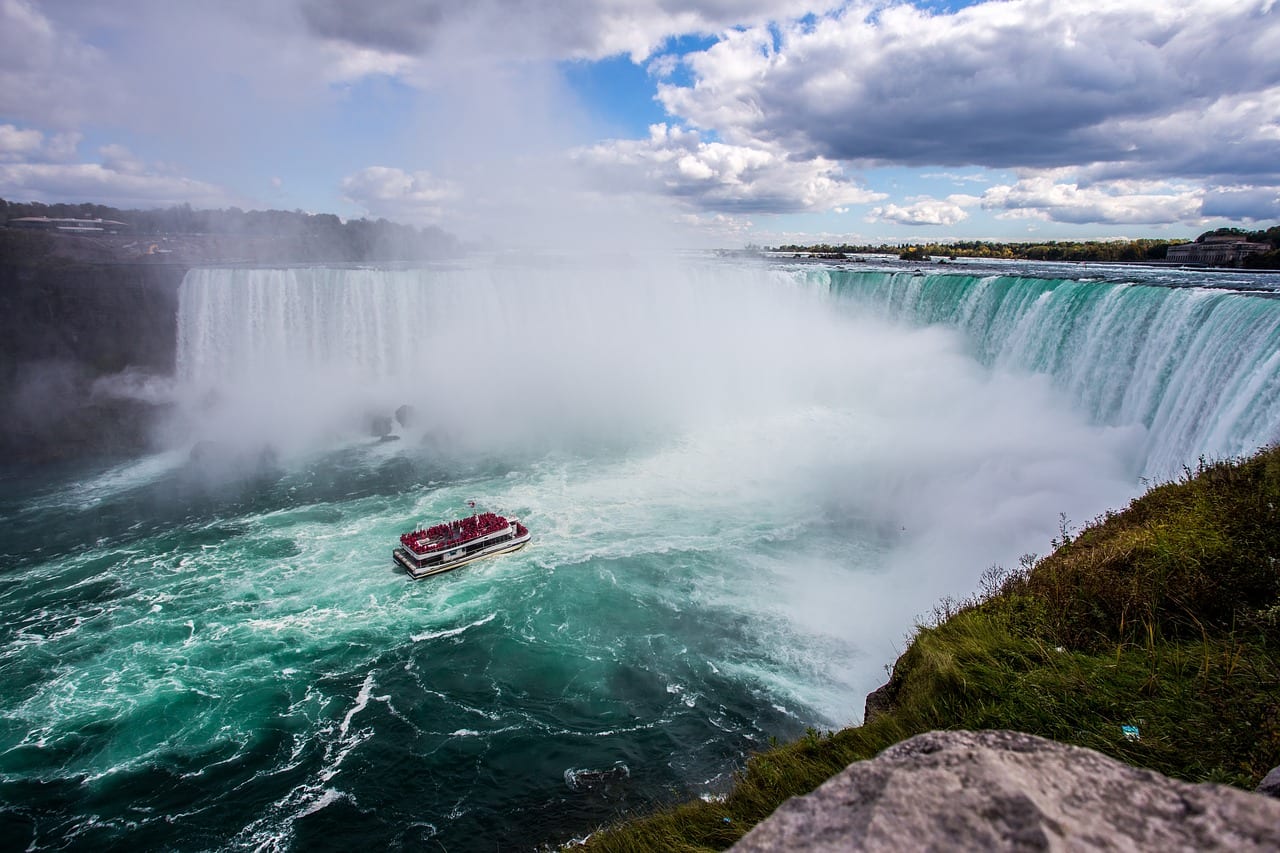boat, canada, nature