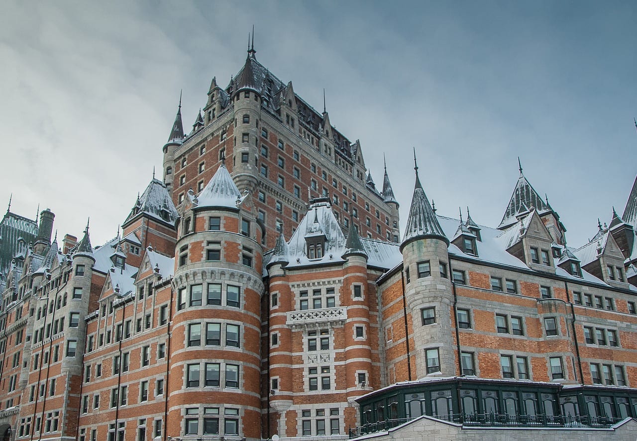 québec, château frontenac, architecture
