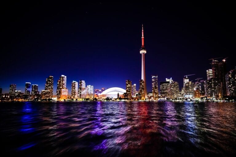 toronto, city, cn tower